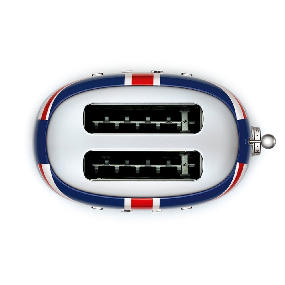 NIB SMEG Union Jack 2-Slice Toaster - Red, White, and Blue - Picture 5 of 8